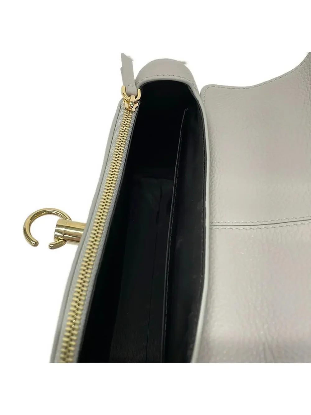 Cafune Stance Wallet Light Gray Leather #300477C50B